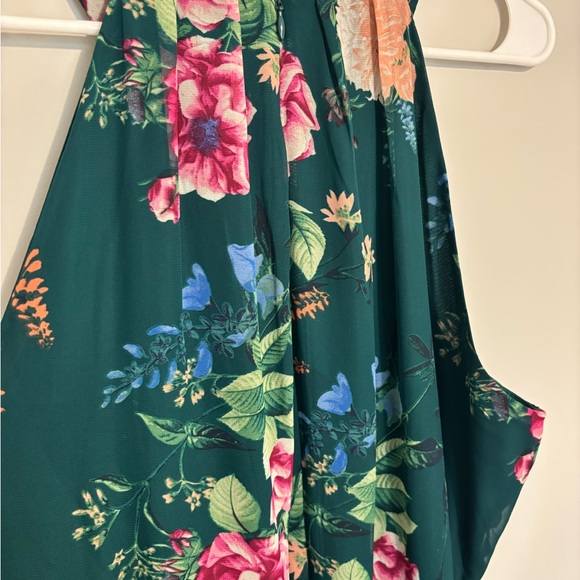 Bundle of Two Eliza J Green and Blue Floral Maxi Dress - Picture 10 of 11